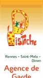 Mobile Screenshot of pistache-garde-enfants.com